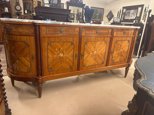 French Inlaid Louis XVI Style Credenza