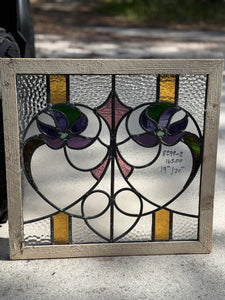 Antique English Stained Glass