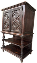 Load image into Gallery viewer, Heavily Carved French Cupboard c.1850