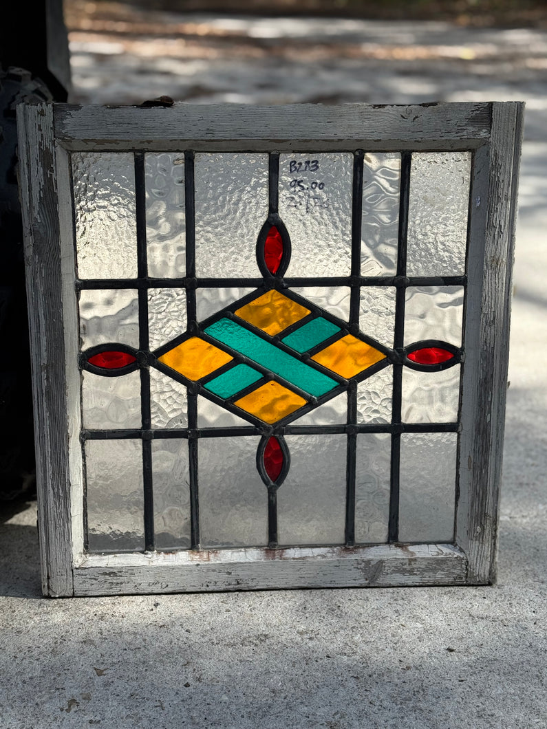 Antique English Stained Glass