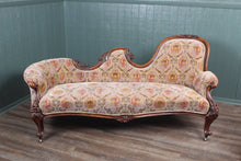 Load image into Gallery viewer, 19th Century Walnut English Chaise Lounge