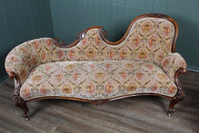 Load image into Gallery viewer, 19th Century Walnut English Chaise Lounge