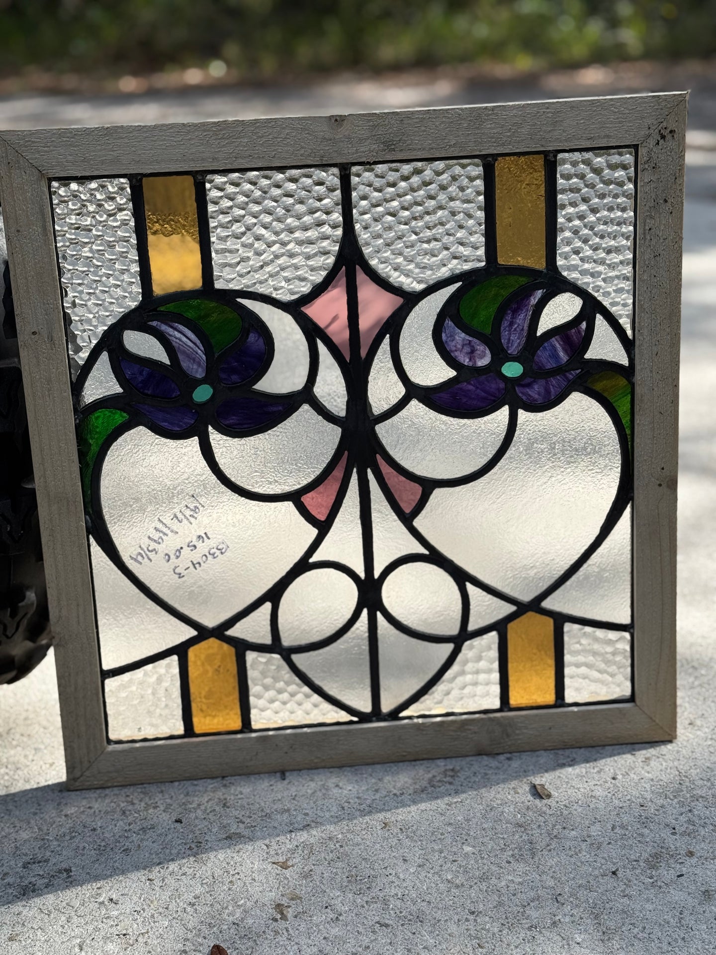 Antique English Stained Glass