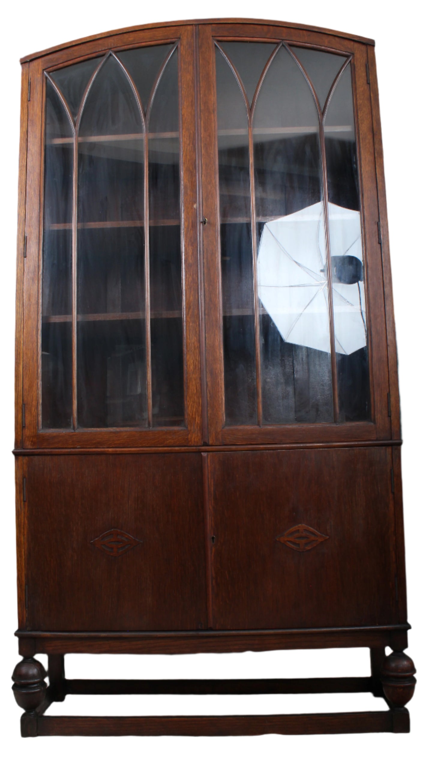 English Oak Bookcase c.1930