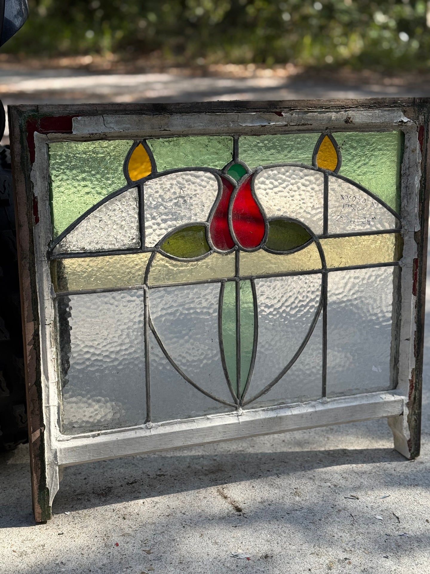 Antique English Stained Glass