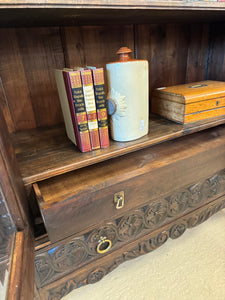 French Oak Bookcase c.1880