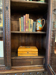 French Oak Bookcase c.1880