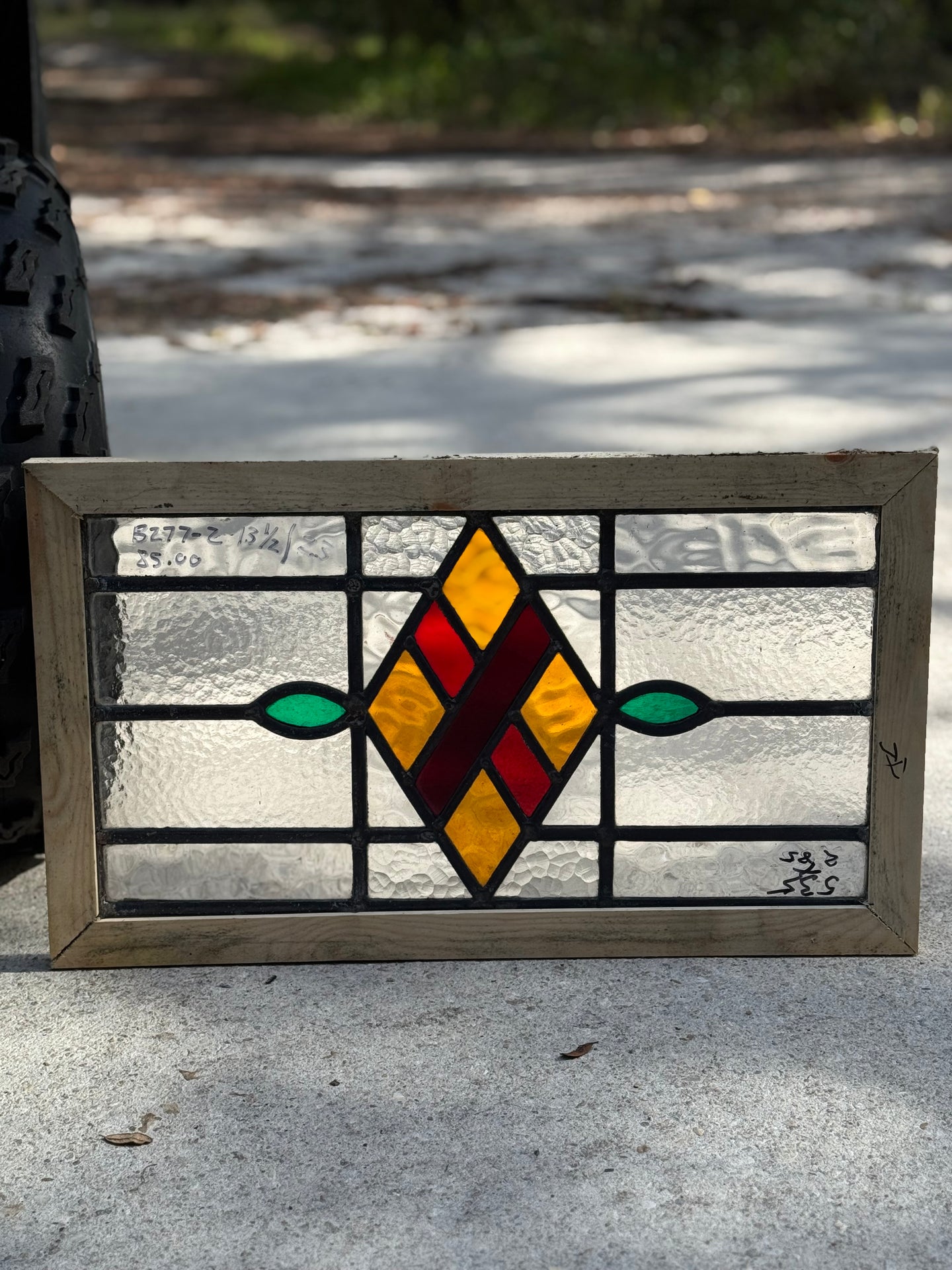 Antique English Stained Glass