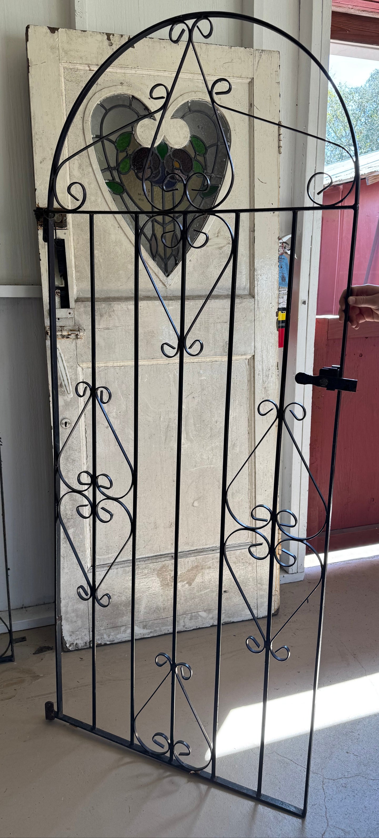 English Wrought Iron Gate