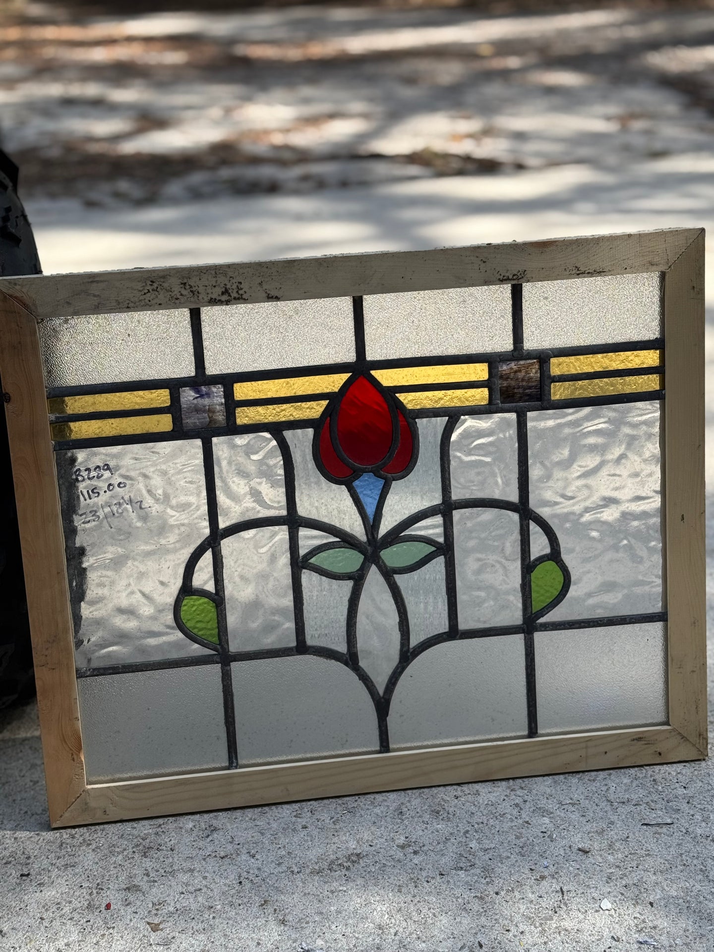 Antique English Stained Glass