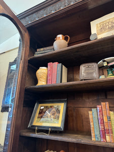 French Oak Bookcase c.1880