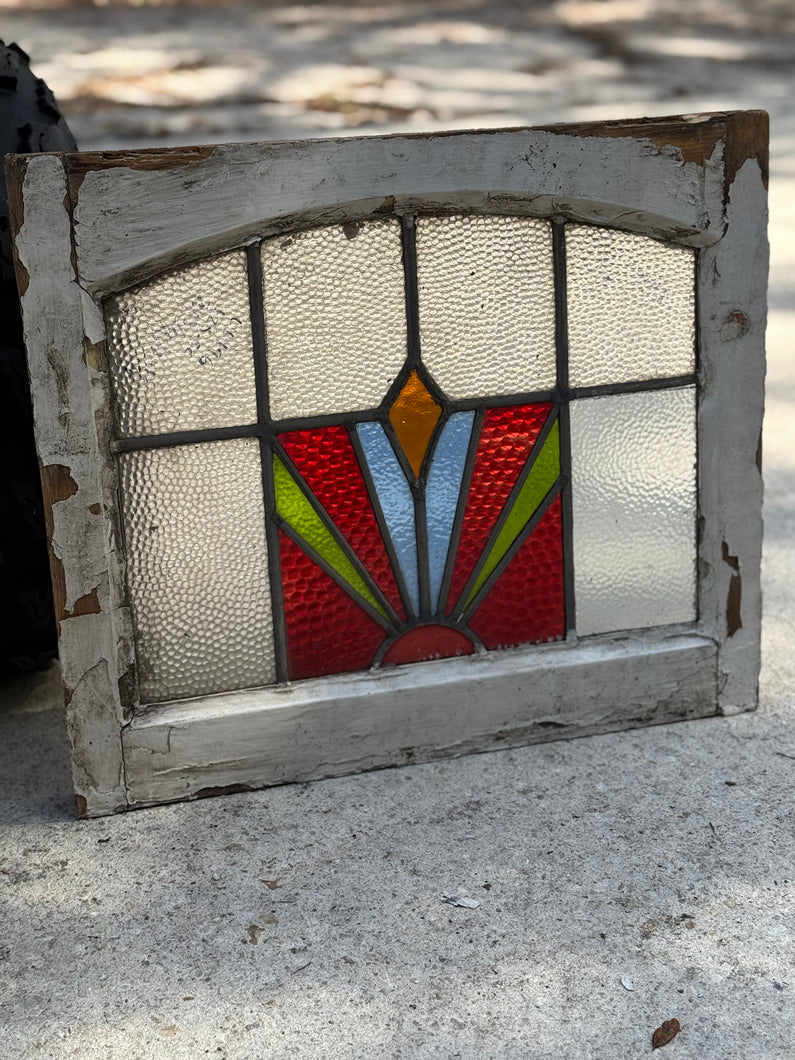 Antique English Stained Glass