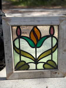 Antique English Stained Glass