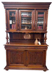 French Walnut Cabinet c.1900