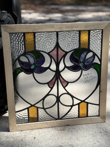 Antique English Stained Glass