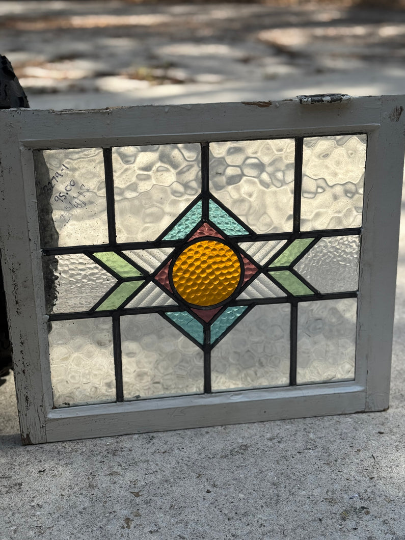 Antique English Stained Glass