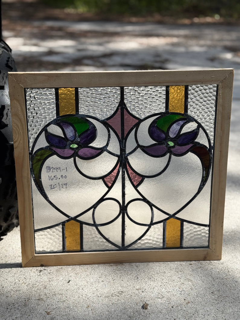 Antique English Stained Glass