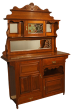 Load image into Gallery viewer, English Mahogany Mirrored Sideboard c.1890