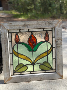 Antique English Stained Glass