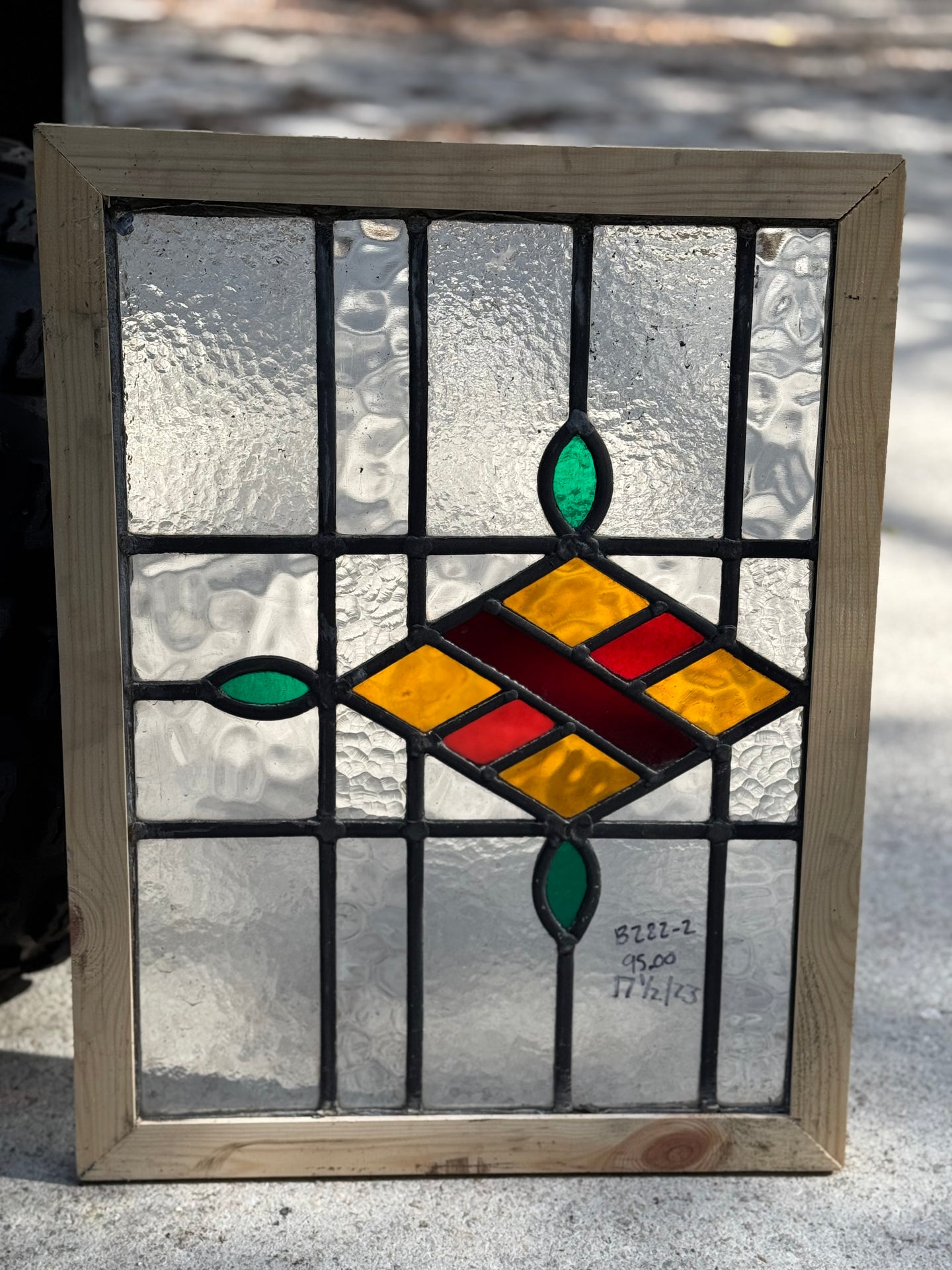 Antique English Stained Glass