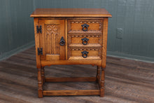 Load image into Gallery viewer, Petite English Oak Cabinet c.1950