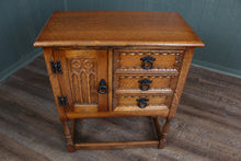 Load image into Gallery viewer, Petite English Oak Cabinet c.1950