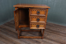 Load image into Gallery viewer, Petite English Oak Cabinet c.1950