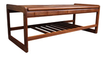 Load image into Gallery viewer, Danish Midcentury Teak and Tile Coffee Table c.1960