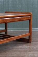 Load image into Gallery viewer, Danish Midcentury Teak and Tile Coffee Table c.1960