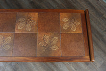 Load image into Gallery viewer, Danish Midcentury Teak and Tile Coffee Table c.1960