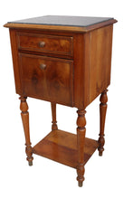 Load image into Gallery viewer, French Marble Top Chevet c.1890