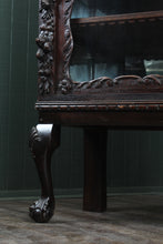 Load image into Gallery viewer, French Handcarved Bookcase c.1890