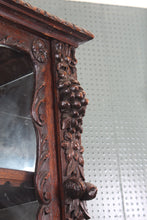 Load image into Gallery viewer, French Handcarved Bookcase c.1890