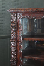 Load image into Gallery viewer, French Handcarved Bookcase c.1890