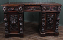 Load image into Gallery viewer, French Carved Oak Sideboard c.1880