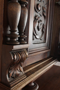 French Mahogany Cabinet c.1890