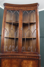 Load image into Gallery viewer, English Mahogany Corner Cabinet c.1950