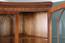 Load image into Gallery viewer, English Mahogany Corner Cabinet c.1950