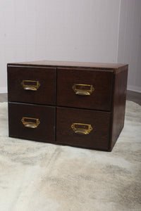 English Oak File Cabinet c.1900