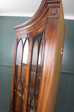 Load image into Gallery viewer, English Mahogany Corner Cabinet c.1950