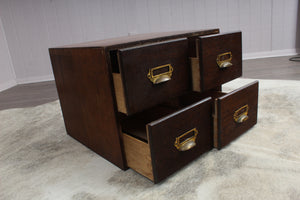 English Oak File Cabinet c.1900