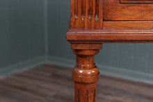 Load image into Gallery viewer, French Marble Top Carved Chevet c.1890