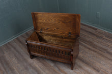 Load image into Gallery viewer, Petite French Oak Bedding Box c.1920