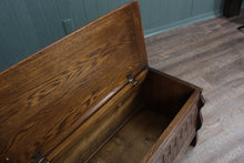 Load image into Gallery viewer, Petite French Oak Bedding Box c.1920