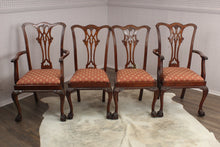 Load image into Gallery viewer, English Mahogany Chairs set of 4 c.1900