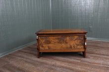 Load image into Gallery viewer, Petite French Oak Bedding Box c.1920