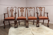 Load image into Gallery viewer, English Mahogany Chairs set of 4 c.1900