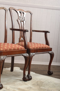 English Mahogany Chairs set of 4 c.1900