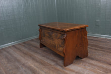 Load image into Gallery viewer, Petite French Oak Bedding Box c.1920
