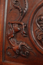Load image into Gallery viewer, Carved French Walnut Bench c.1880